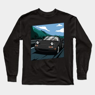 Black  miata na Long Sleeve T-Shirt